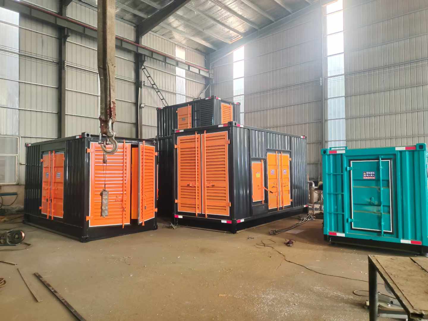 汉南500kw柴油发电机组可以带动多少功率设备？